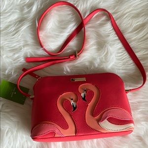 kate spade flamingo crossbody bag